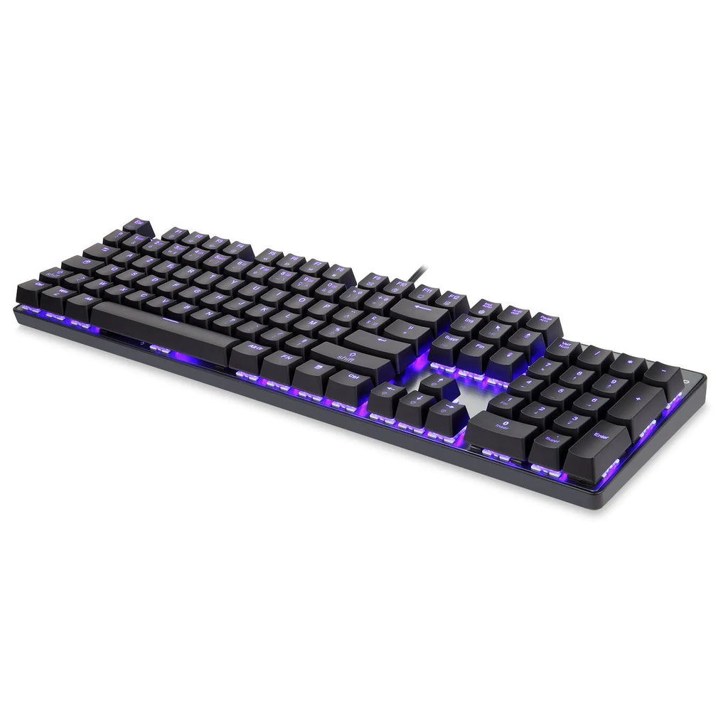 CK61 RGB compact 61-key mechanical keyboard with black body and transparent ABS keycaps
