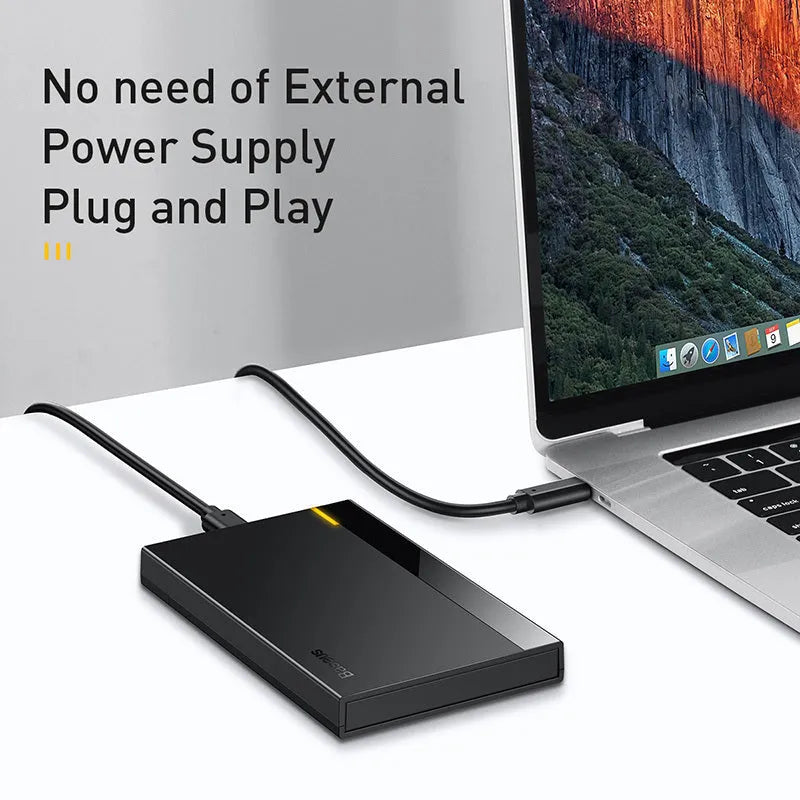 Universal 2.5 inch hard disk box, Full Speed Series, supports 6TB, smart hibernation, cable options