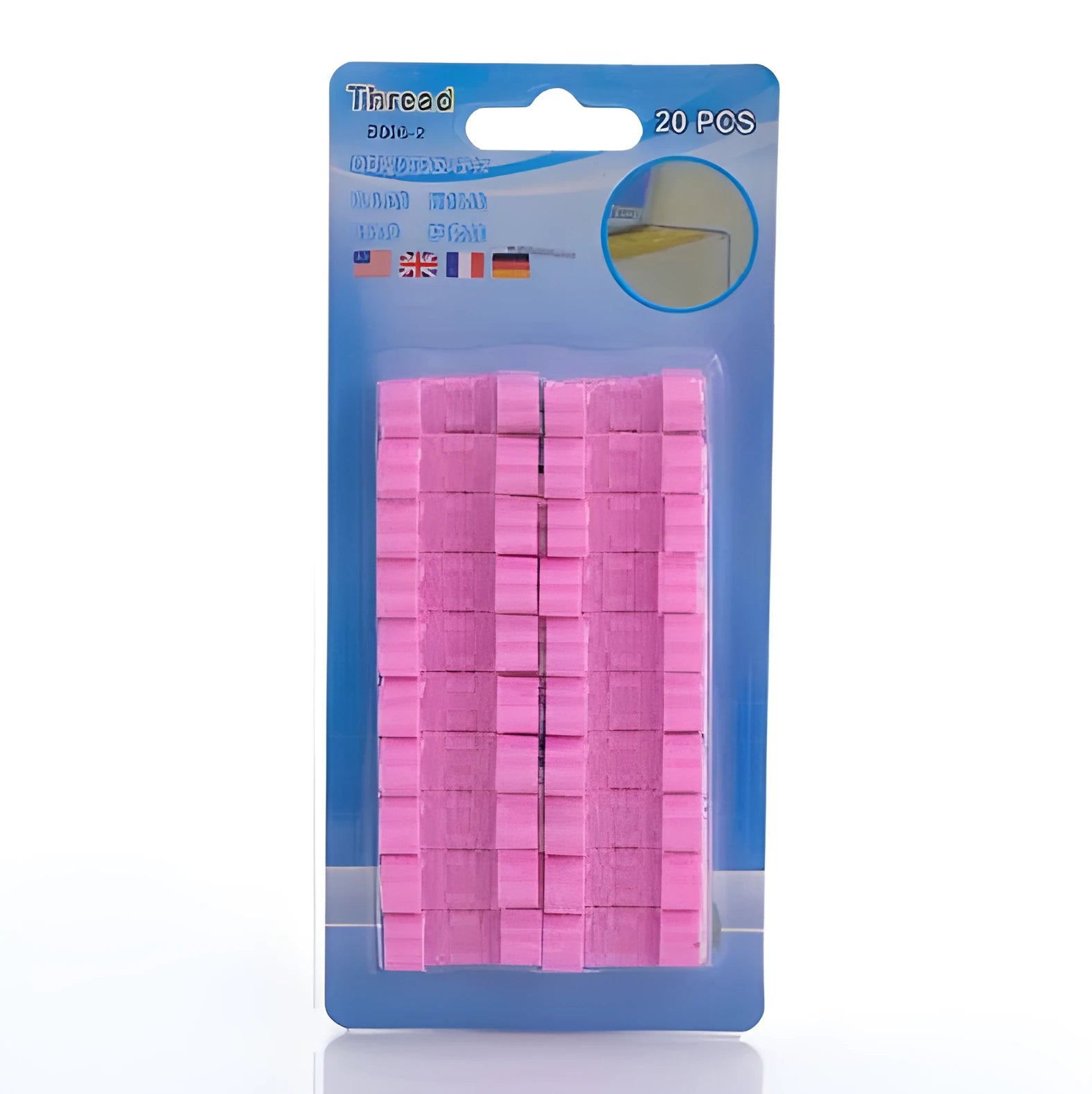Self-adhesive wire cable organizer clips in multiple colours for cable bundling and management