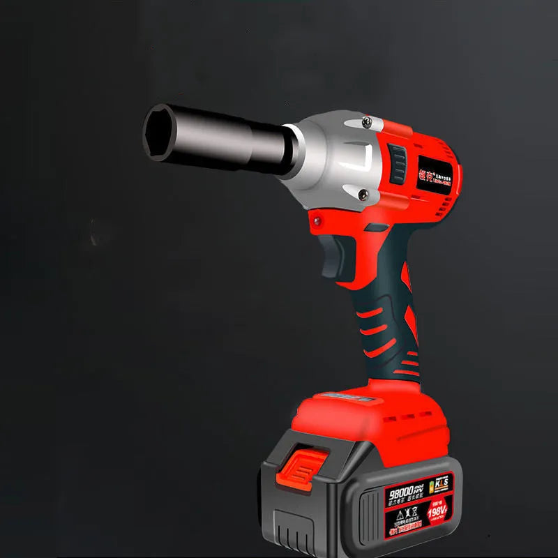 20V brushless electric wrench in Home edition with one lithium battery and one charger, multi gear adjustment