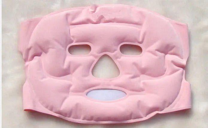 Tourmaline ion light wave face mask for facial acupoint stimulation and skin firming