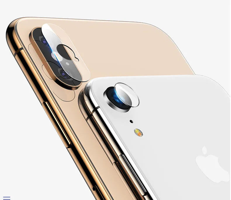 iPhone camera lens protective film made from glass fibre material for scratch and fingerprint protection
