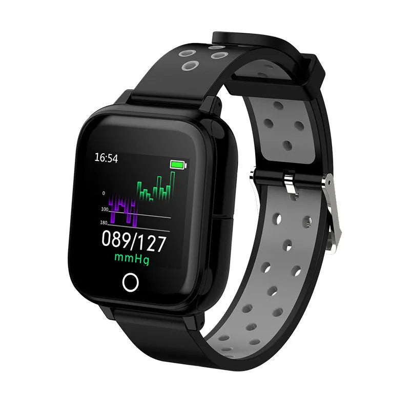 M6 smart watch bracelet TWS headset combo in black, gold, pink or white with 1.3-inch screen