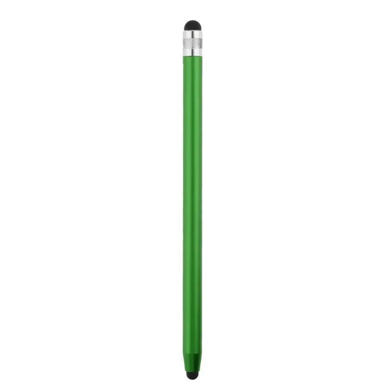 WK128 metal capacitive stylus with double-tip design shown in multiple colour options