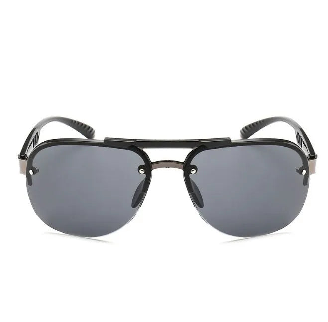 Cycling fishing sunglasses with PC frame and lenses, UV protection, in four colours including Double brown and Gray.