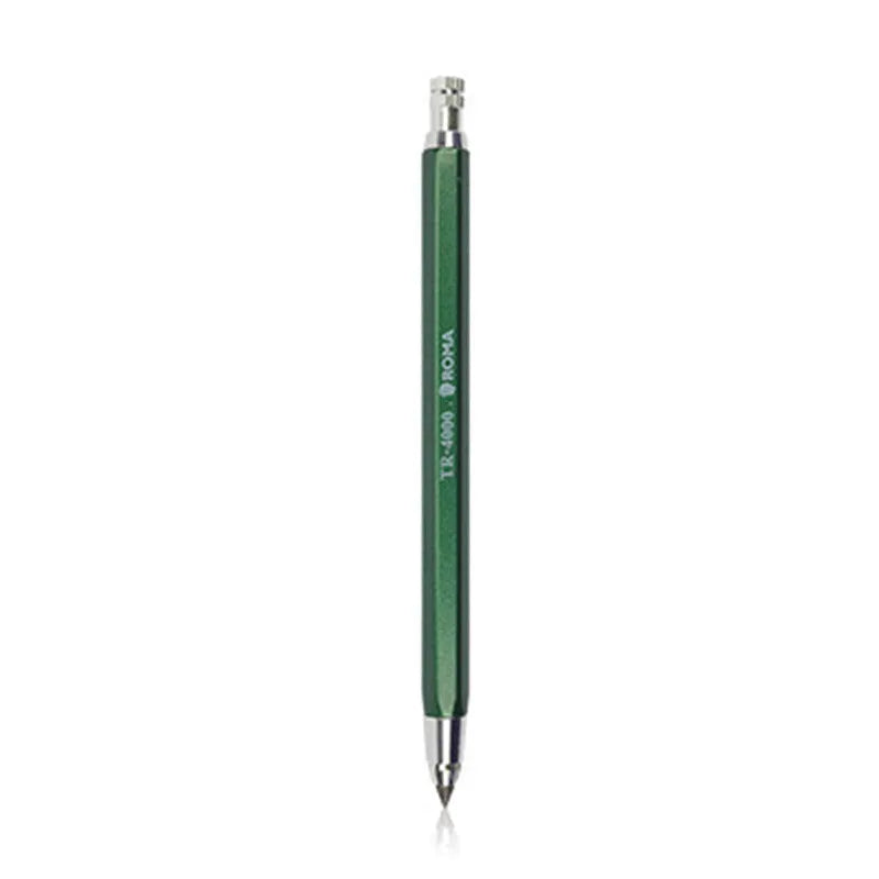 4.0mm drawing mechanical pencil with colour leads in barrel packing, plastic shell, multiple colour options
