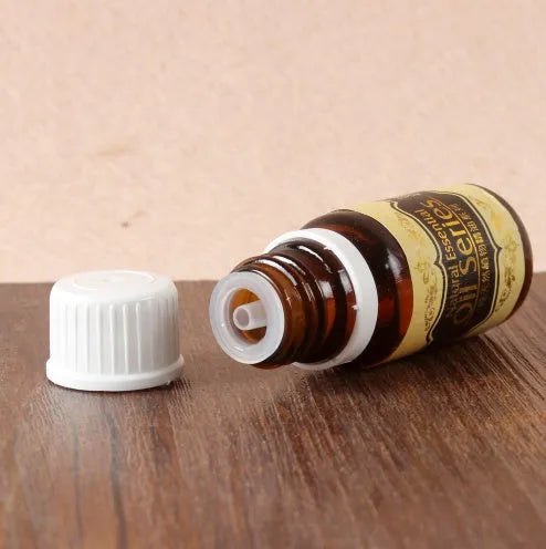 Scraping essential oil 10ml bottle with lavender rose tea tree extract for facial hair and body care