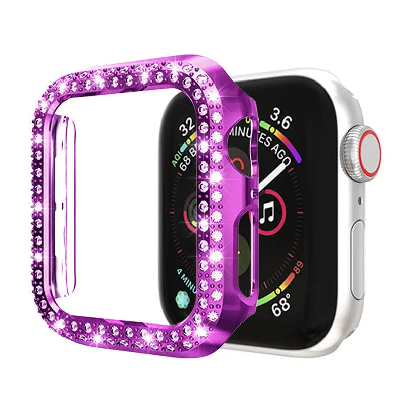 Polycarbonate Apple Watch case in multiple colours for 38mm 40mm 42mm 44mm sizes.