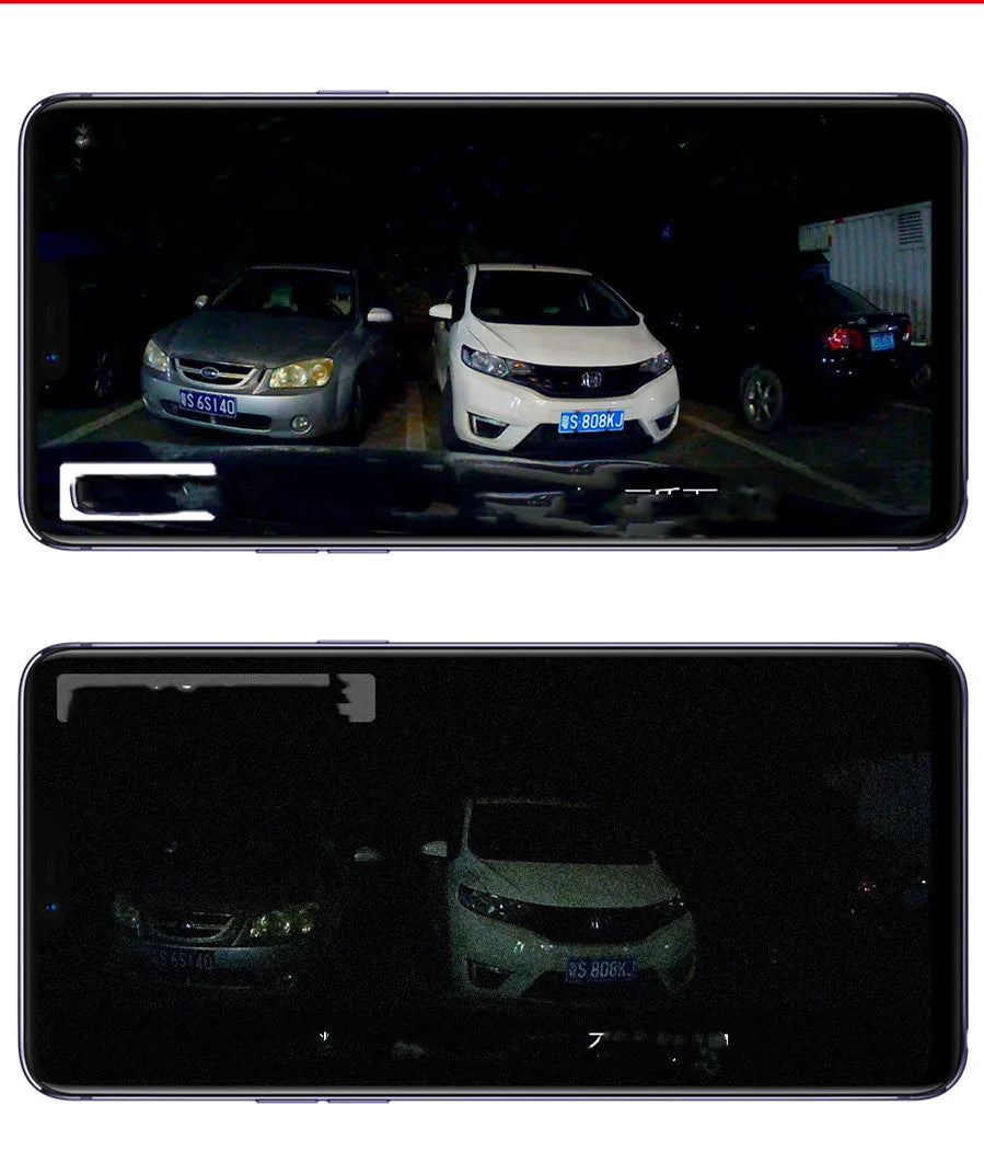 Wiring free special tachograph single shot camera with 140 degree viewing angle in black