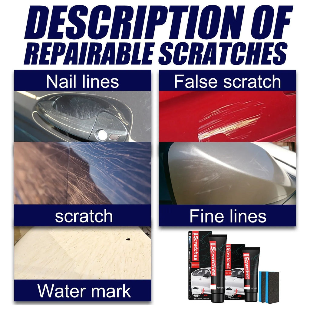 60ml tube of automotive scratch repair cream for paint surface scratches