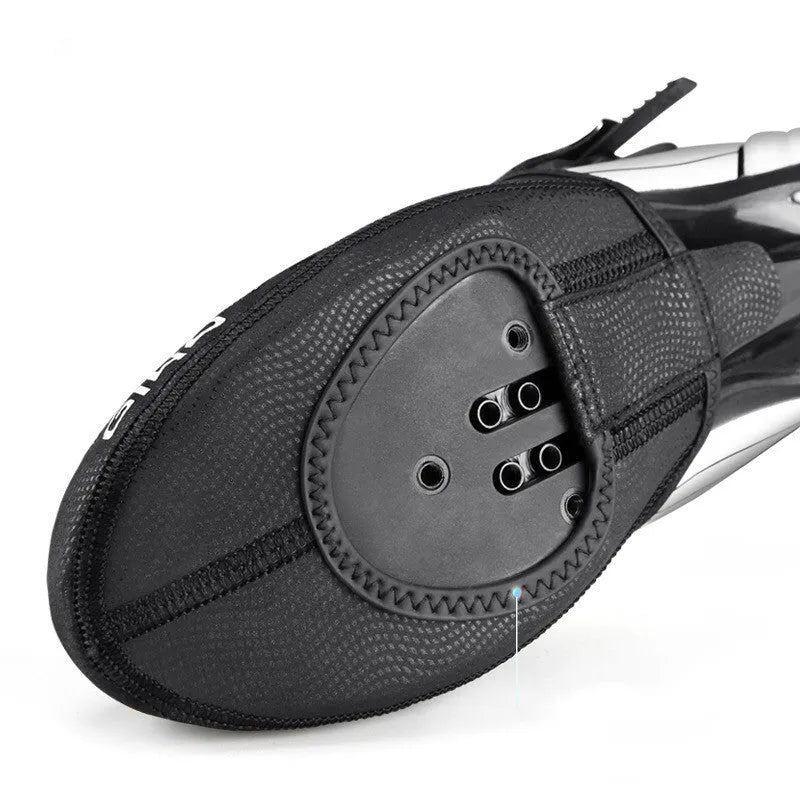 GIYO half palm shoe cover windproof warm self-locking forefoot cover for mountain and road bike shoes model GUXT-03