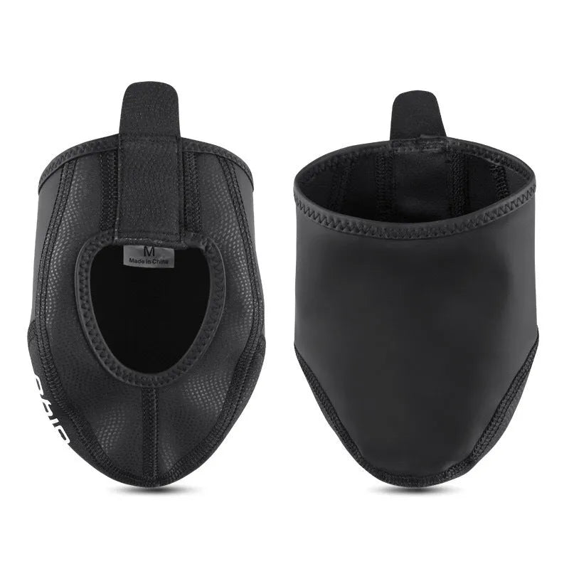 GIYO half palm shoe cover windproof warm self-locking forefoot cover for mountain and road bike shoes model GUXT-03
