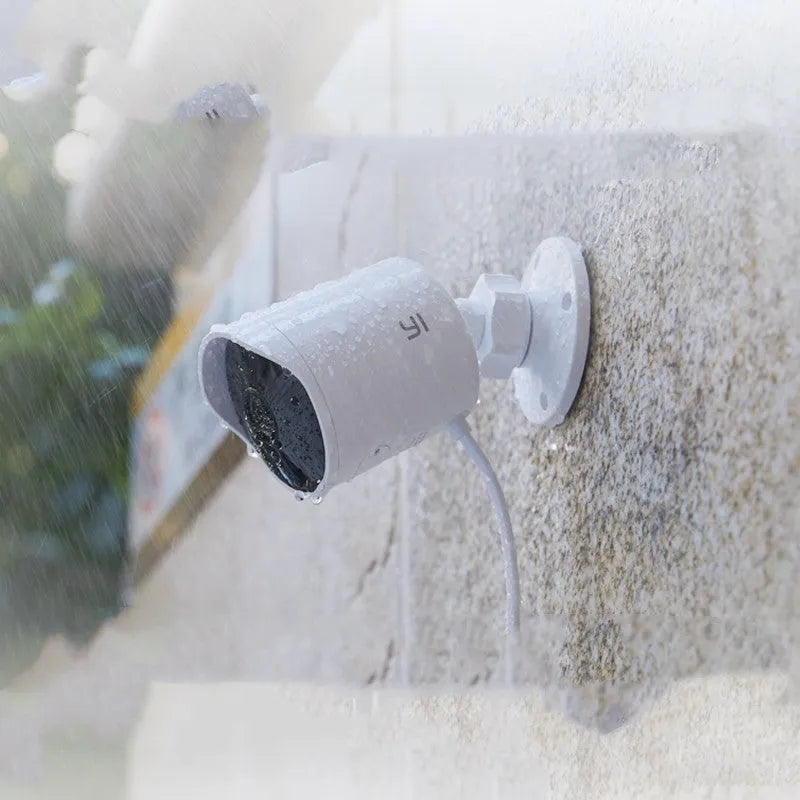 White wireless dome camera with 1080P resolution, 3.6mm lens, and 15 metre infrared night vision