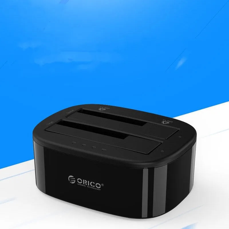 Black ABS mobile hard disk box holder for 3.5 inch drives, 16TB capacity, 5GBPS speed