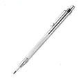 Silver aluminium glass marking pen with tungsten carbide tip, strike pen design, 1 kit