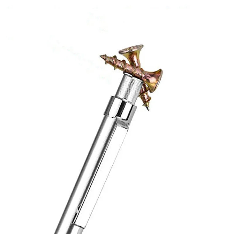 Silver aluminium glass marking pen with tungsten carbide tip, strike pen design, 1 kit