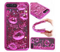 Huawei P series smartphone TPU back cover showing the 3D lip design in a selection of colours.