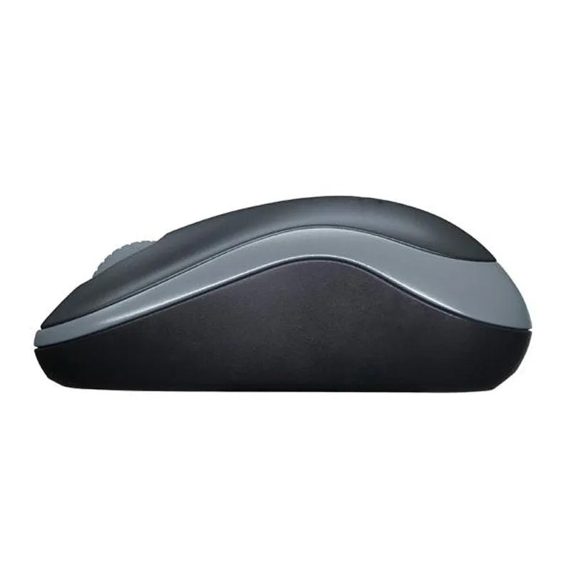 Wireless mouse 185/186 in blue colour with USB receiver, 3 buttons, 1200dpi, compact size