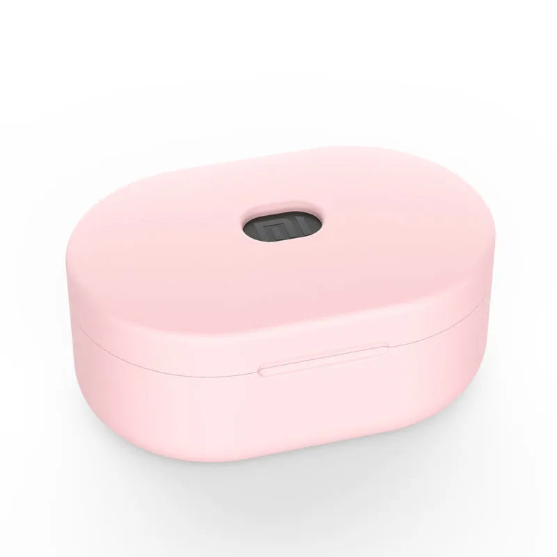 Silicone protective cover for Bluetooth headset back, 64x42x30mm, solid colour