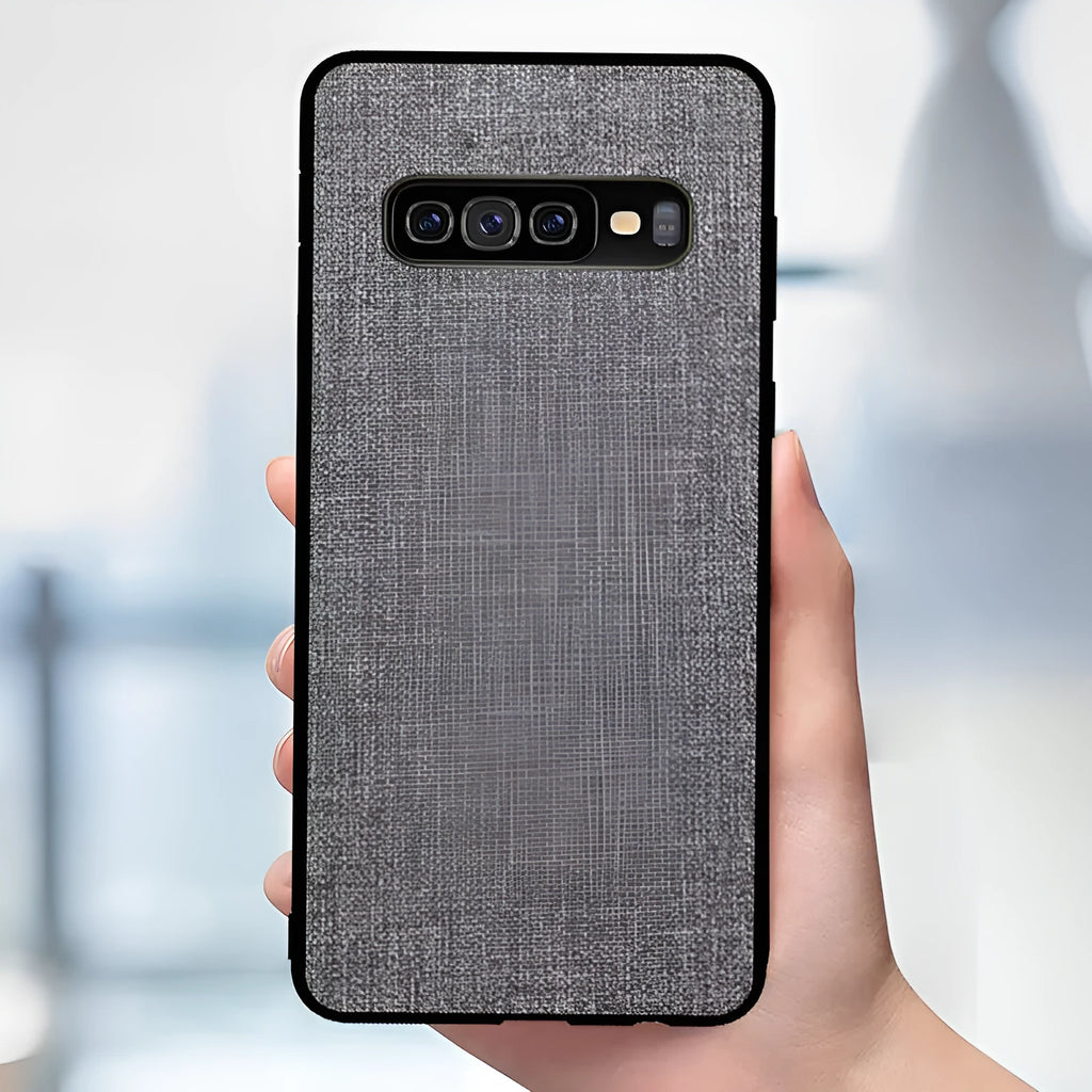 Samsung Galaxy phone case in a choice of colours, showing TPU and PC construction.