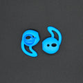 Single silicone ear cap for Apple AirPods in selected colour, showing dimensions and accurate opening.