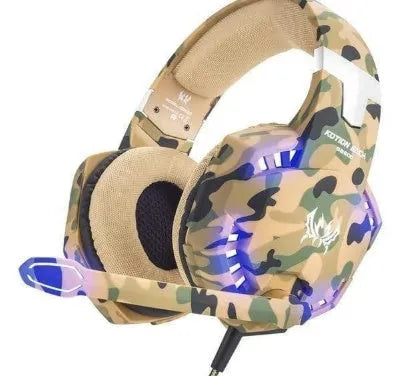 G1000 gaming headset with microphone, over-ear wired design with 3.5mm and USB connection, available in multiple colours.