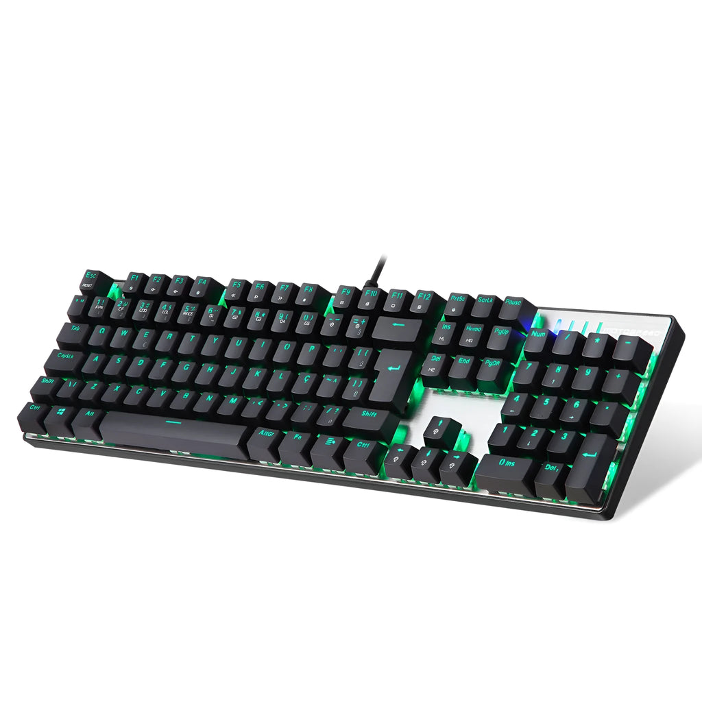 CK61 RGB compact 61-key mechanical keyboard with black body and transparent ABS keycaps