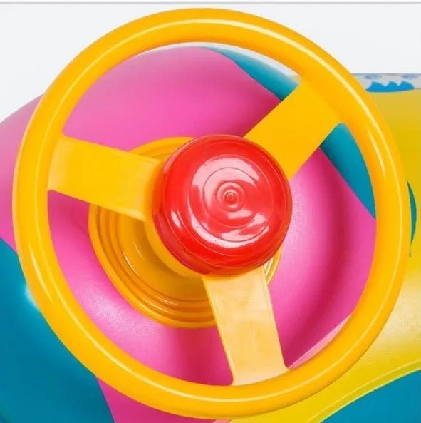 Baby pool float plastic swimming ring for children aged 4-6 years with thighs under 30 cm