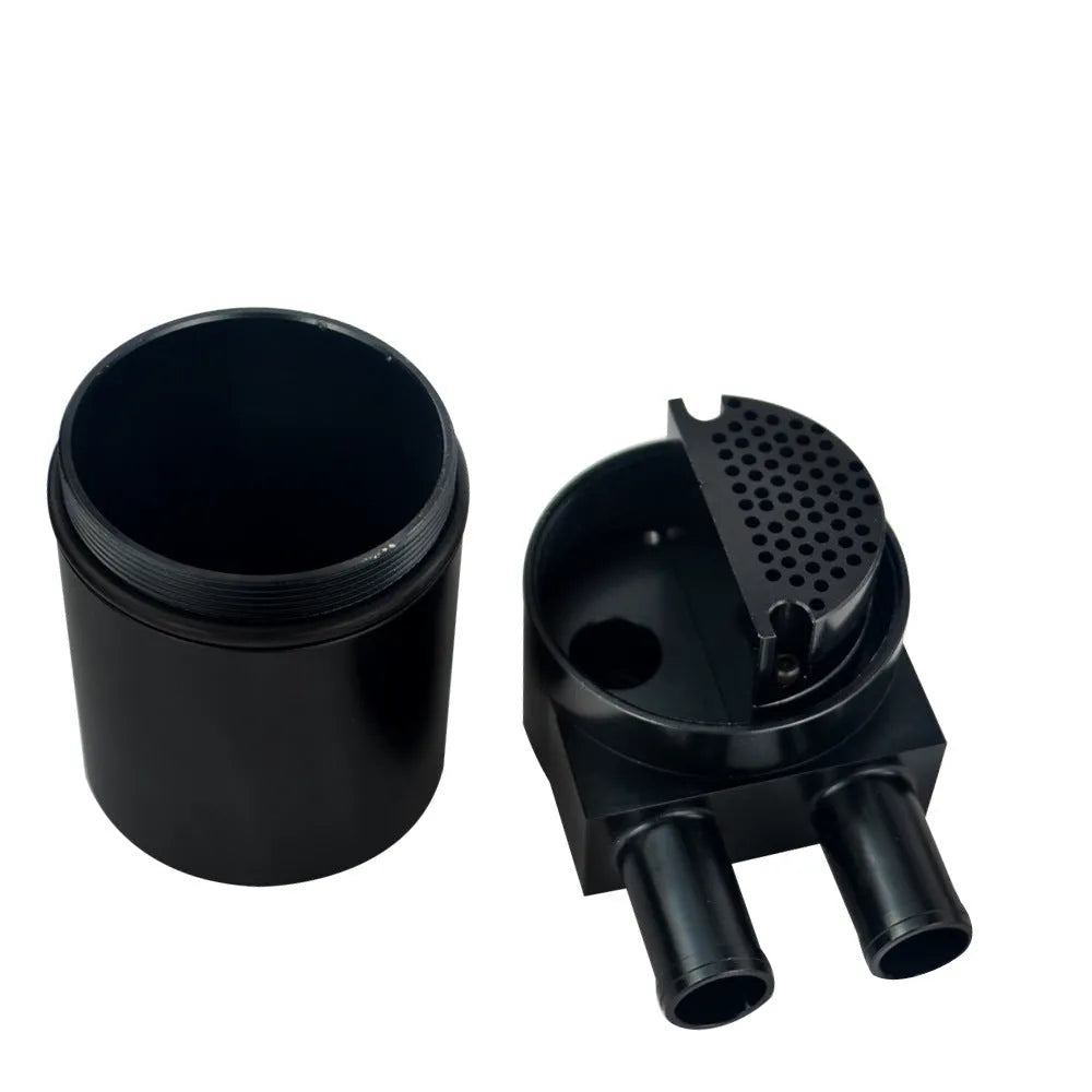 Black aluminium and silicone radiator hose set for BMW N54 N55 engine – 110.6mm height, 68mm outer diameter