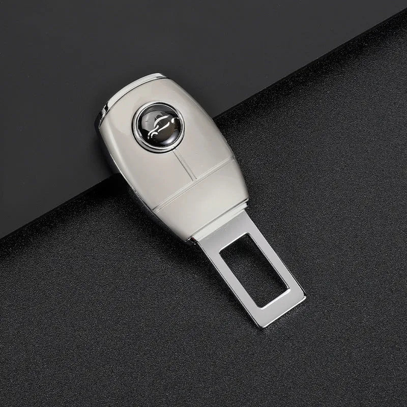 Car safety belt extension joint holder metal 70g 2pcs picture colour interior decoration