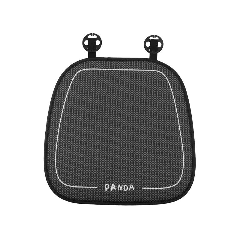 Cartoon panda pattern automotive waist cushion with plush material and PP cotton filler