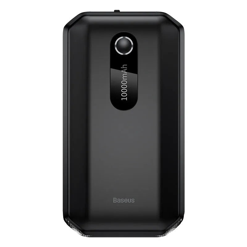 Black vehicle mounted multifunctional emergency lighter 10000mAh 12V jump starter with Type-C and USB ports
