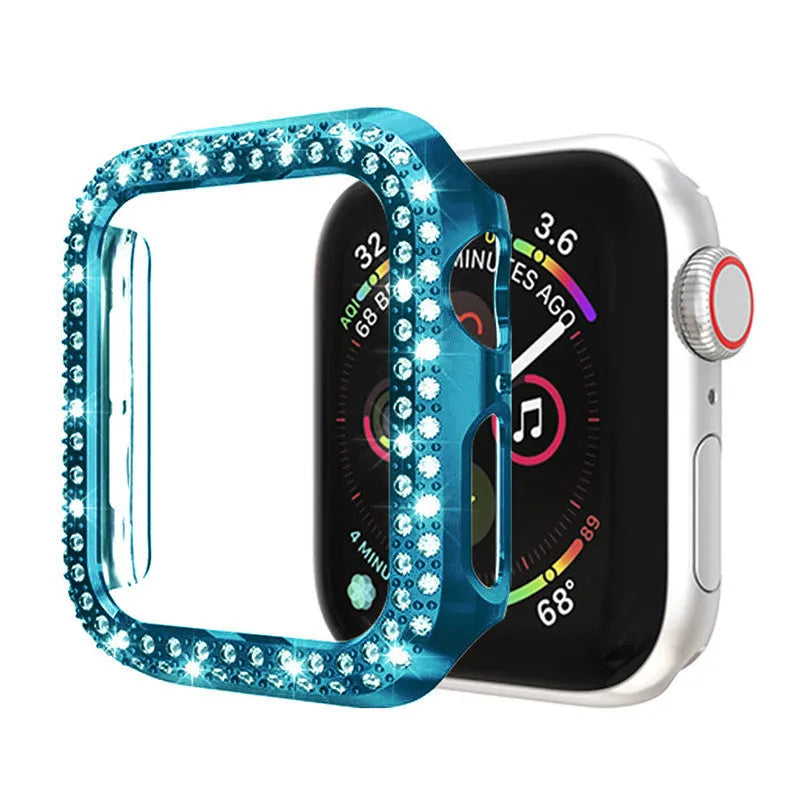 Polycarbonate Apple Watch case in multiple colours for 38mm 40mm 42mm 44mm sizes.