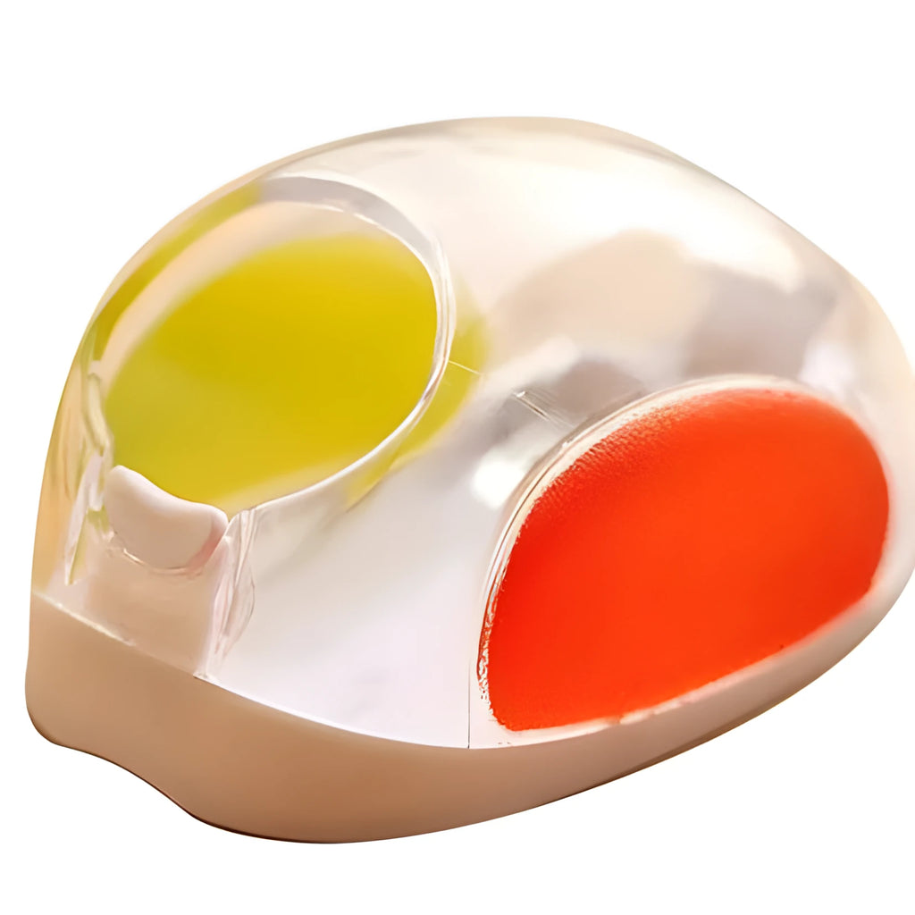 Corn kernel separator kitchen gadget with stainless steel blade and plastic case
