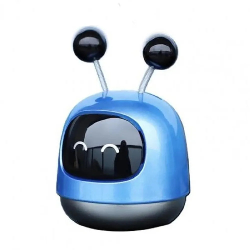 Robot-shaped car vent aromatherapy diffuser decoration with 40ml gel capacity