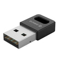 BTA-409 USB Bluetooth adapter in black and white with CSR 8510 chip for wireless connectivity