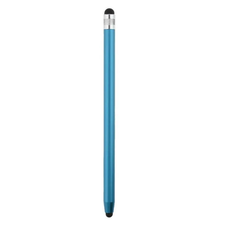 WK128 metal capacitive stylus with double-tip design shown in multiple colour options