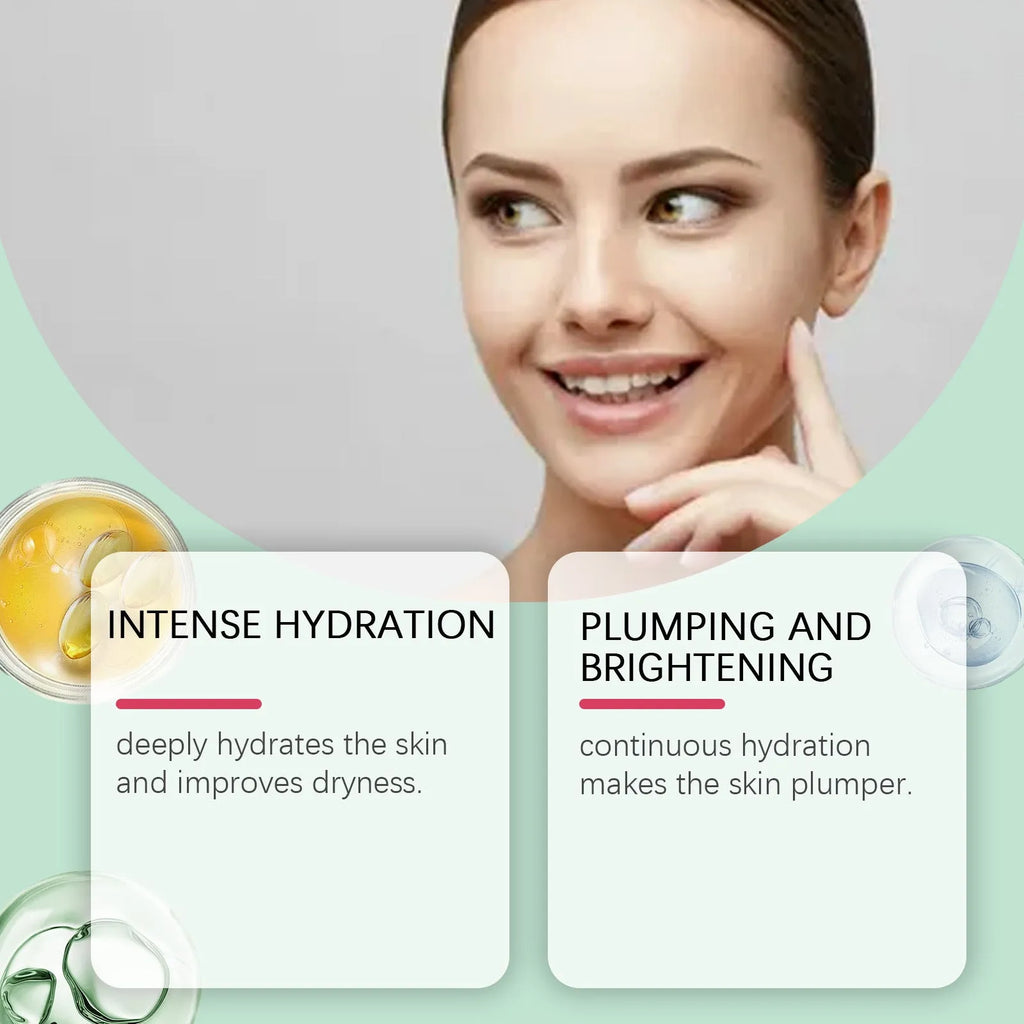 Retinol hydrating facial mask single piece or pack of four.