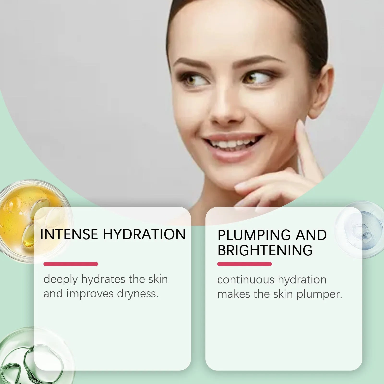 Retinol hydrating facial mask single piece or pack of four.