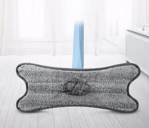 Hands-free mop in grey or blue with single mop and multi-mop set options