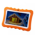 Children's tablet learning machine with 7-inch HD screen and Android 4.4 in Rose Pink