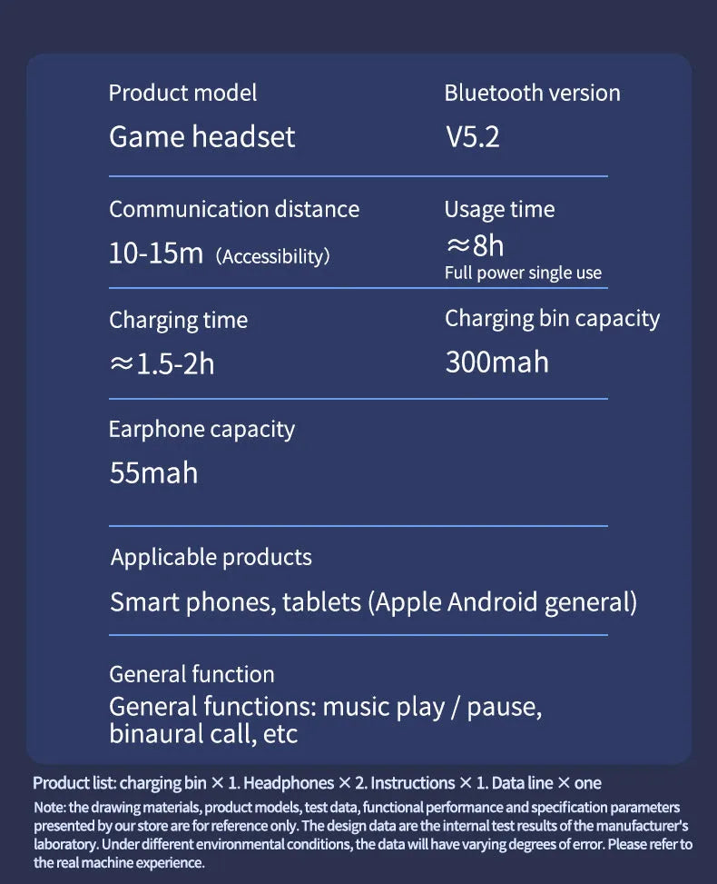 Black N35 wireless in-ear gaming Bluetooth headset with private mold earpieces.