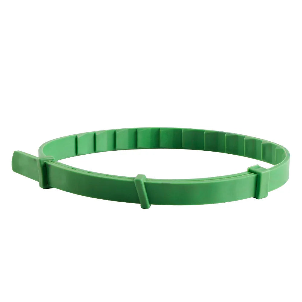 Adjustable pet anti-mosquito collar for cats and dogs with natural plant extracts in grey packaging
