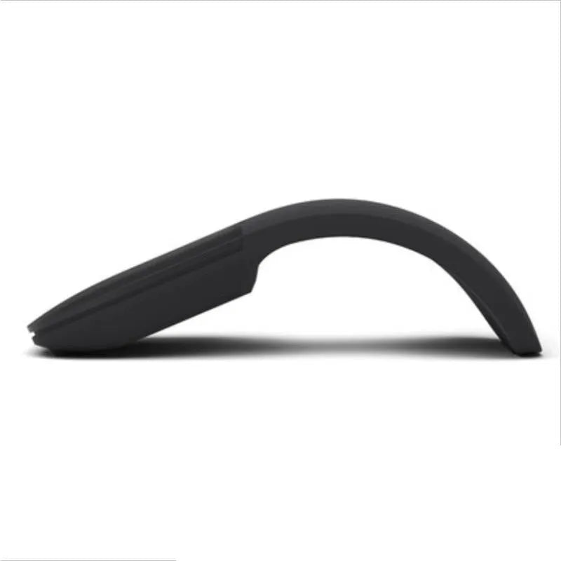 Folding Bluetooth 4.0 touch wireless mouse shown in unfolded position with dimensions 131.2 x 55 x 14.5 mm