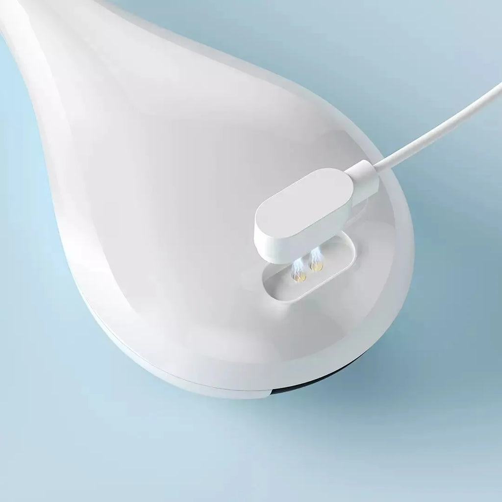 White dental endoscope camera with LED lights for oral examination