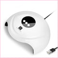White 36W sensor LCD USB nail phototherapy lamp full set dryer for gel nails