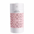Lucky USB humidifier with 250ML water bottle, 35ML/H spray and DC5V 2W input, shown in Black