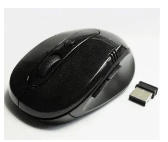 Wireless hand warmer mouse with USB mini adapter, 1200 DPI, 10m range, in Black Blue Grey Red