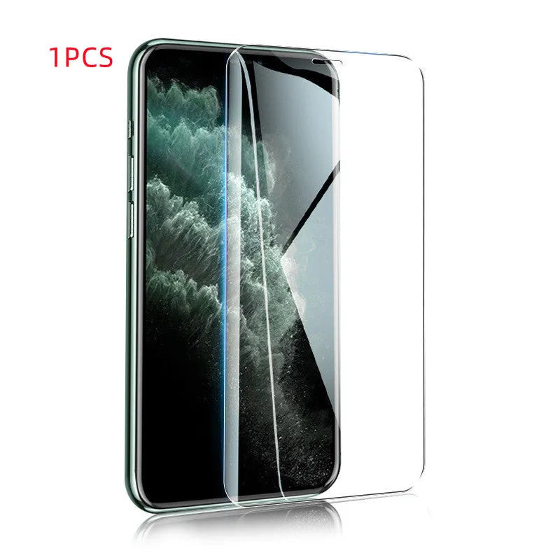 iPhone tempered glass privacy screen protector with matte anti-peeping finish