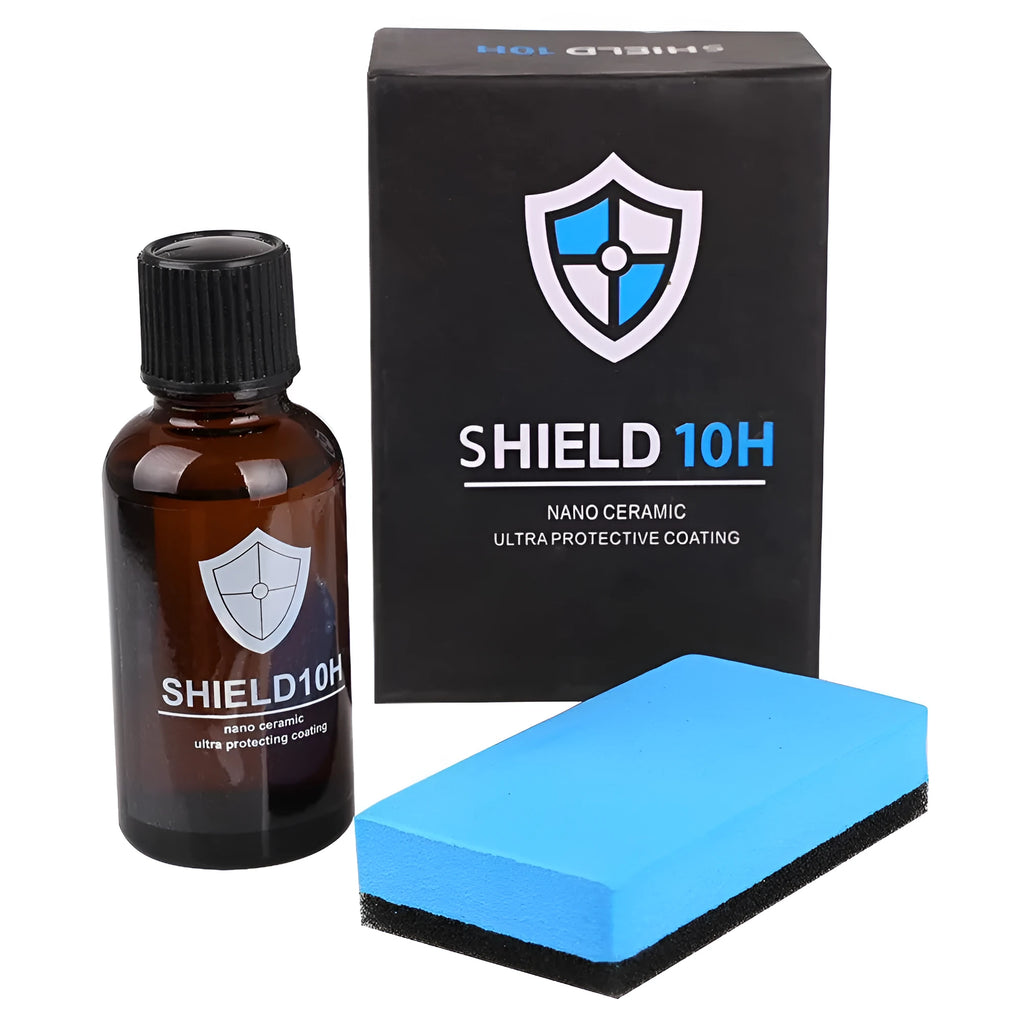 10H automotive nano crystal coating 30ml bottle with black liquid ceramic coat car paint sealant